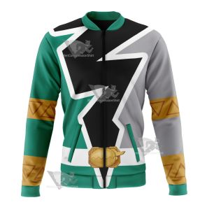 Power Rangers Dino Fury Green Ranger Bomber Jacket