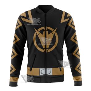 Power Rangers Dino Thunder Black Ranger Bomber Jacket