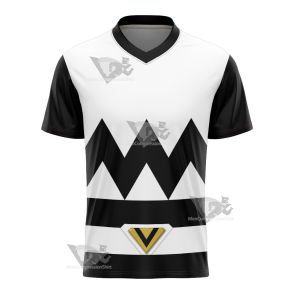 Power Rangers Lost Galaxy Episode Black Football Jersey