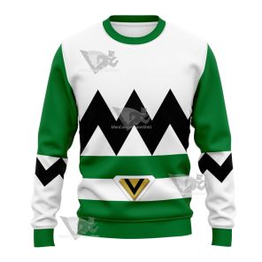 Power Rangers Lost Galaxy Episode Green Sweatshirt