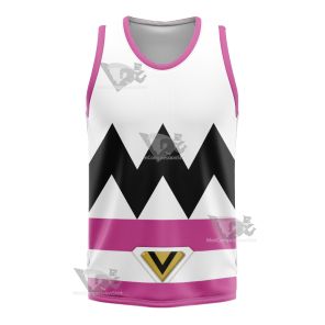 Power Rangers Lost Galaxy Episode Pink Basketball Jersey