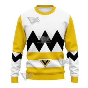 Power Rangers Lost Galaxy Episode Yellow Sweatshirt