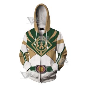 Power Rangers Mighty Morphin Lord Drakkon Cosplay Zip Up Hoodie