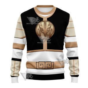 Power Rangers Mighty Morphin White Ranger Sweatshirt