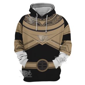 Power Rangers Zeo Gold Ranger Cosplay Hoodie