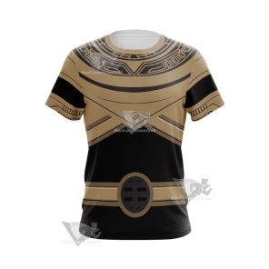 Power Rangers Zeo Gold Ranger Cosplay T-Shirt