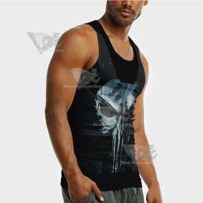 Punisher Jon Bernthal Sleeveless Compression Shirt