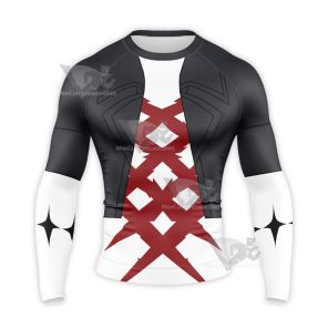 Ragna Crimson Woltekamui Long Sleeve Compression Shirt