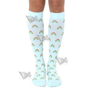 Rainbow Unisex Compression Socks