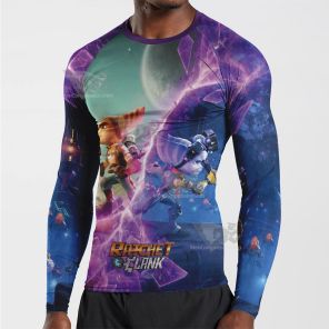 Ratchet Clank Universe Long Sleeve Compression Shirt