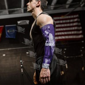 Shinobu Demon Slayer Purple Compression Arm Sleeve