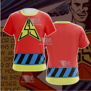 Silver Streak Red And Yellow Cosplay T-Shirt