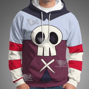 Skullgirls Squigly Skull Cosplay Hoodie