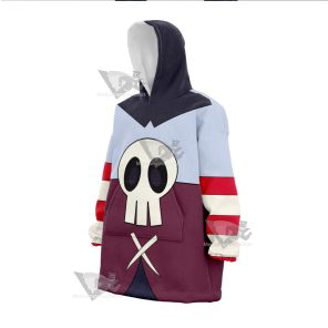 Skullgirls Squigly Skull Snug Oversized Blanket Hoodie