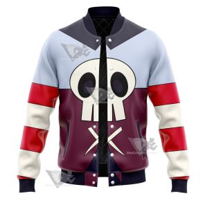 Skullgirls Squigly Skull Varsity Jacket