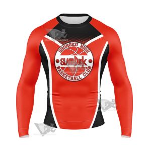 Slam Dunk Shohoku High Long Sleeve Compression Shirt