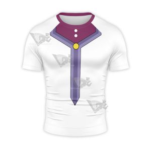 Snow White Shirayuki Outfit Short Sleeve Compression Shirt