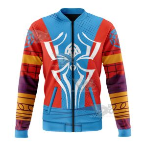 Parker Across The Spider Verse Pavitr Prabhakar Bomber Jacket