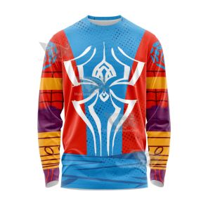 Parker Across The Spider Verse Pavitr Prabhakar Long Sleeve Shirt