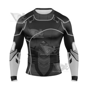 Parker Black Cat Felicia Hardy Long Sleeve Compression Shirt