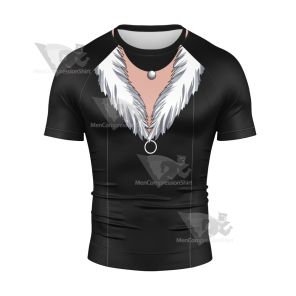 Parker Black Cat Rash Guard Compression Shirt