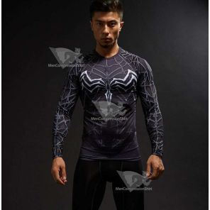 Parker Brock Long Sleeve Compression Shirt For Men