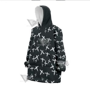 Spirited Away Paper Plane Snug Oversized Blanket Hoodie