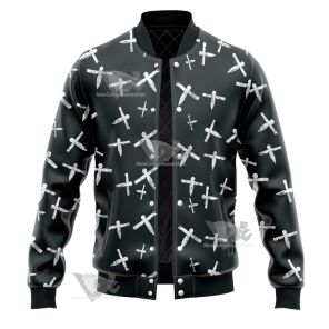 Spirited Away Paper Plane Varsity Jacket