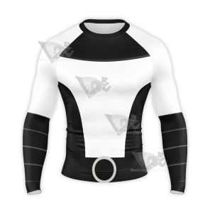 Star Wars Asajj Ventress Black Long Sleeve Compression Shirt