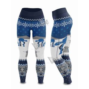 Star Wars Christmas Women Compression Leggings