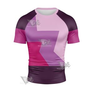 Steven Universe Garnet Short Sleeve Compression Shirt