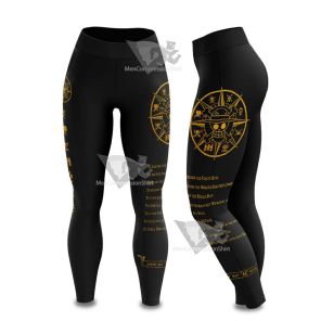 Straw Hat Grand Fleet Women Compression Leggings