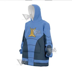 Stretch Armstrong Jake Blue Cosplay Snug Oversized Blanket Hoodie