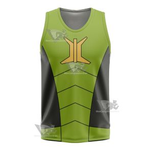 Stretch Armstrong Nathan Park Green Cosplay Basketball Jersey