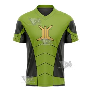 Stretch Armstrong Nathan Park Green Cosplay Football Jersey