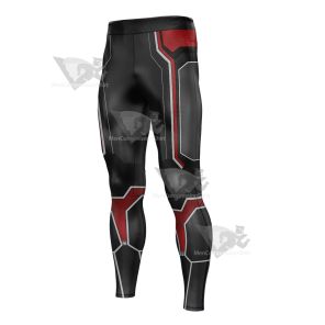 Superhero Ant Man Black Mens Compression Legging