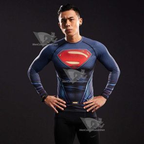 Superhero Kent Compression Shirt For Men