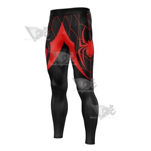 Superhero Parker Red Spider Mens Compression Legging