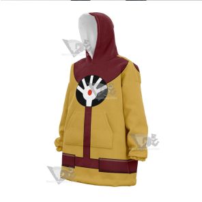 Superheroes Mano Yellow Cosplay Oversized Blanket Hoodie