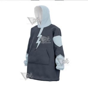 Superheroes Mekt Ranzz Grey Cosplay Oversized Blanket Hoodie