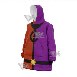 Superheroes Triplicate Girl Merged Cosplay Oversized Blanket Hoodie