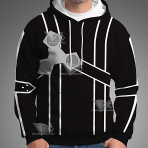 Sword Art Online Kirito Cosplay Hoodie