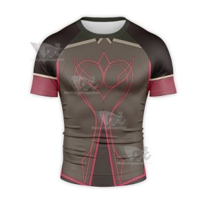 Tales Of Abyss Asch Short Sleeve Compression Shirt