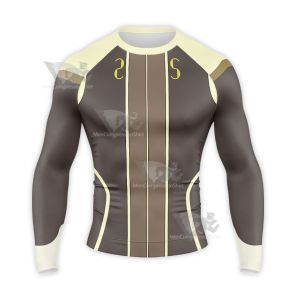 Tales Of Abyss Tear Grants Battle Suit Long Sleeve Compression Shirt