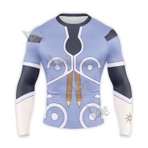 Tales Of Symphonia Genis Sage Battle Suit Long Sleeve Compression Shirt