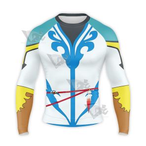 Tales Of Zestiria Adult Mikleo Long Sleeve Compression Shirt