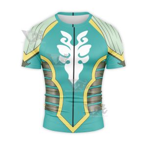 Tales Of Zestiria Juvenile Mikleo Short Sleeve Compression Shirt