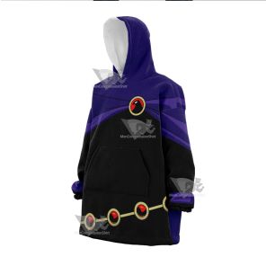 Teen Titans Raven Snug Oversized Blanket Hoodie