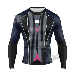 Tekken 8 Devil Kazuya Mishima Long Sleeve Compression Shirt