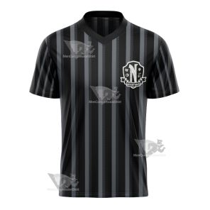 The Addams Family 2022 Wednesday Addams Football Jersey